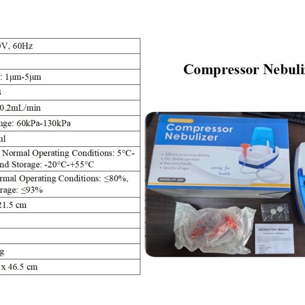 Compressor Nebulizer Machine