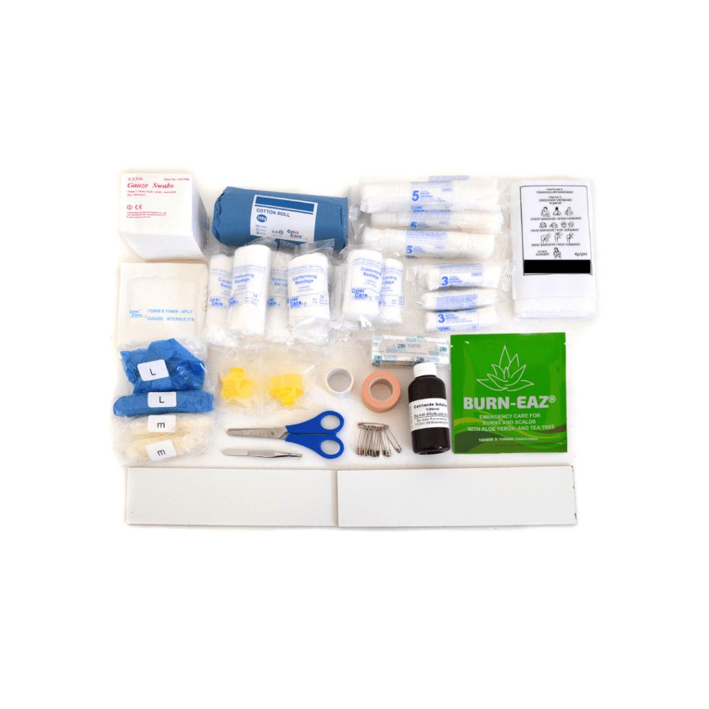 First Aid Factory Regulation 3 Kit  Complete In White Metal Box main image 0
