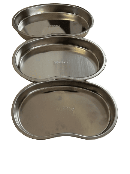Kidney Dish Set - Stainless Steel